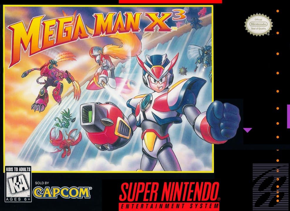 Cover art for Mega Man X3