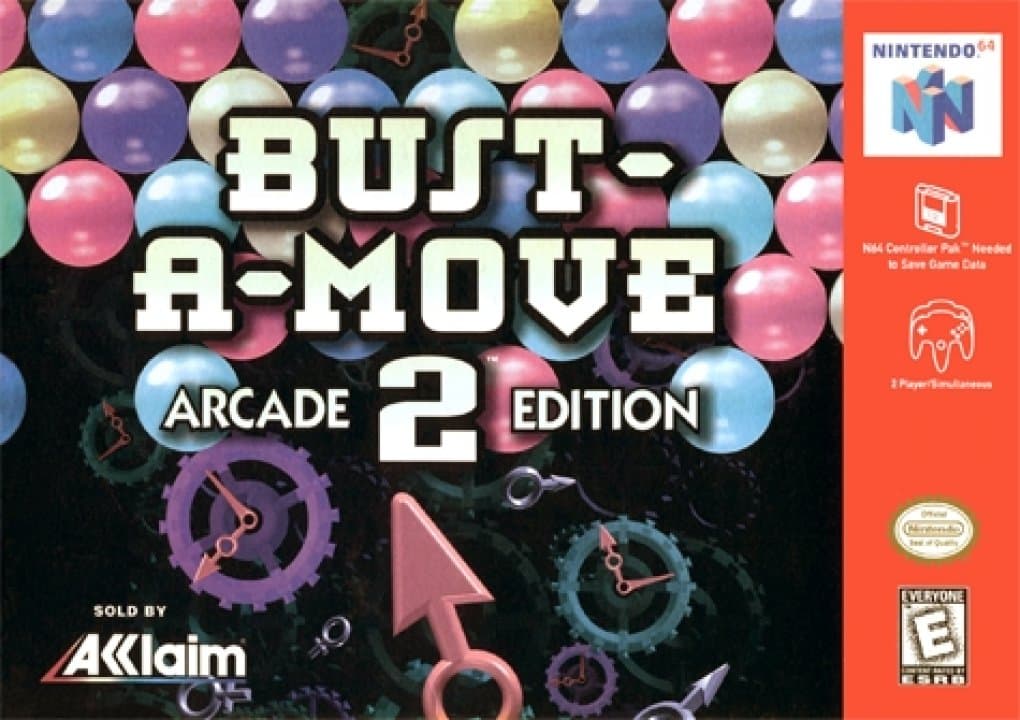 Cover art for Bust-A-Move 2: Arcade Edition