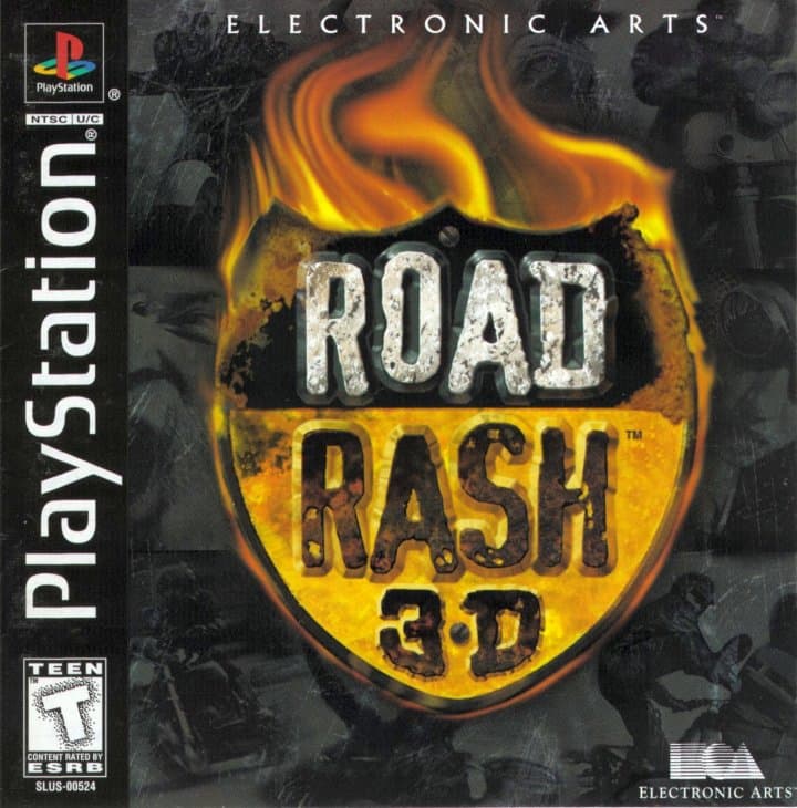 Cover art for Road Rash 3D