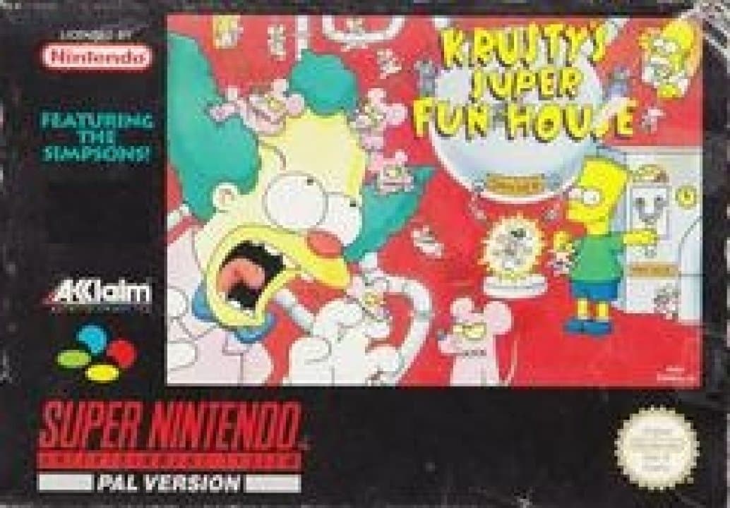 Cover art for Krusty's Super Fun House