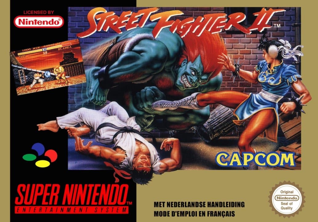 Cover art for Street Fighter II [Not for Resale]