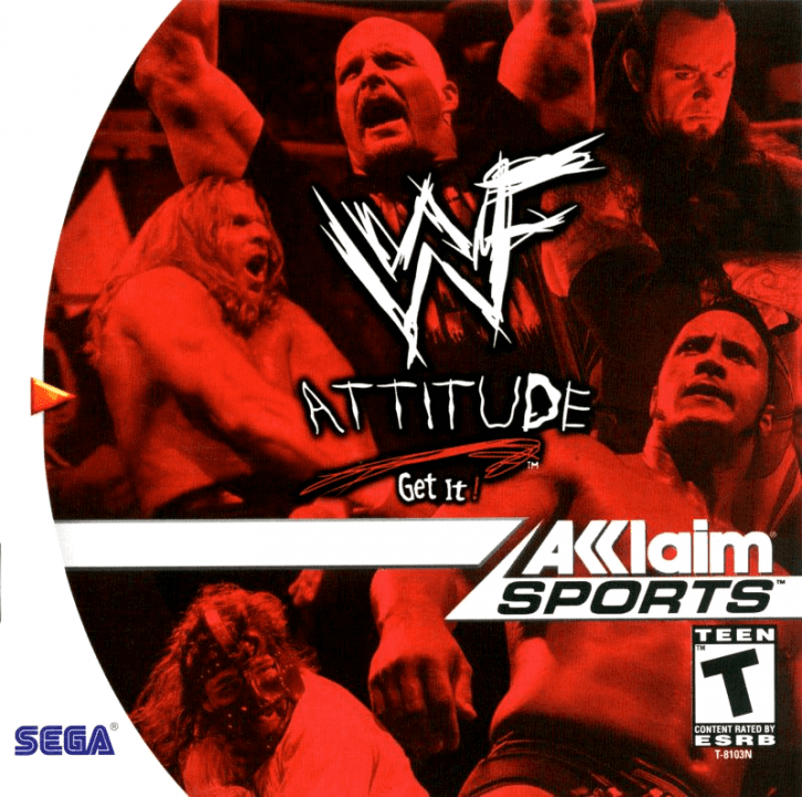 Cover art for WWF Attitude