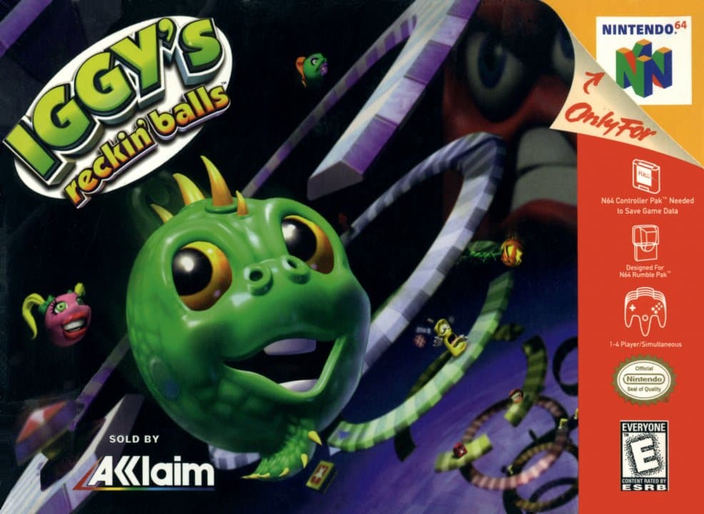 Cover art for Iggy's Reckin' Balls