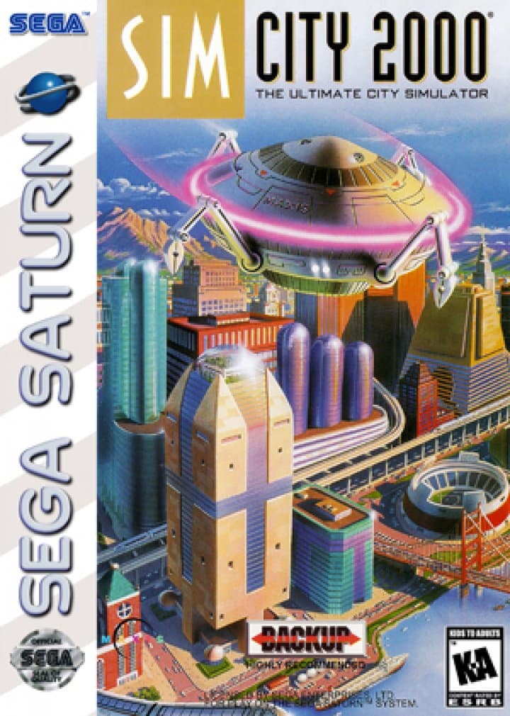 Cover art for SimCity 2000