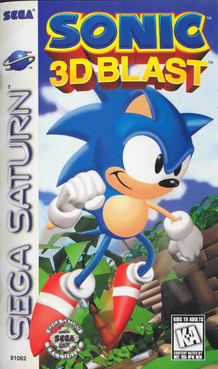Cover art for Sonic 3D