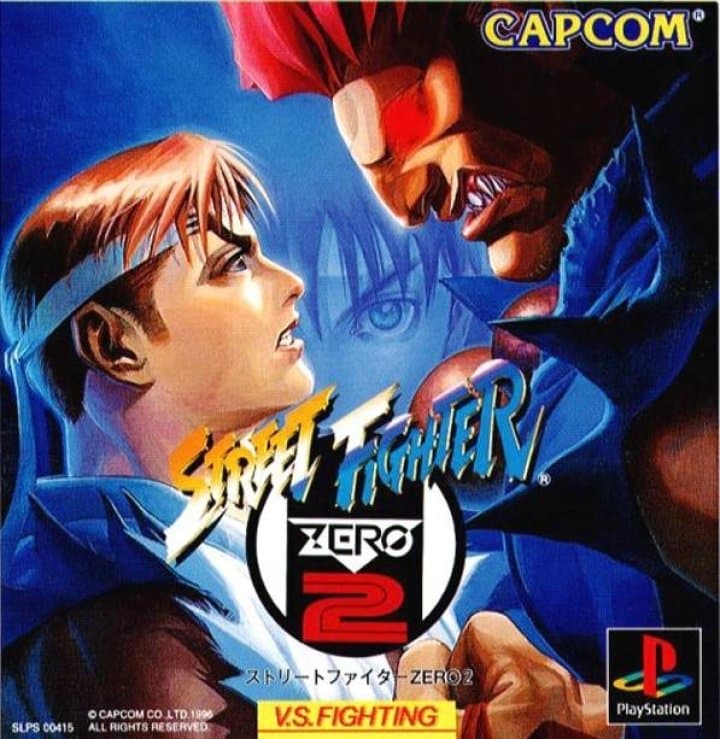 Cover art for Street Fighter Zero 2 [Playstation the Best]