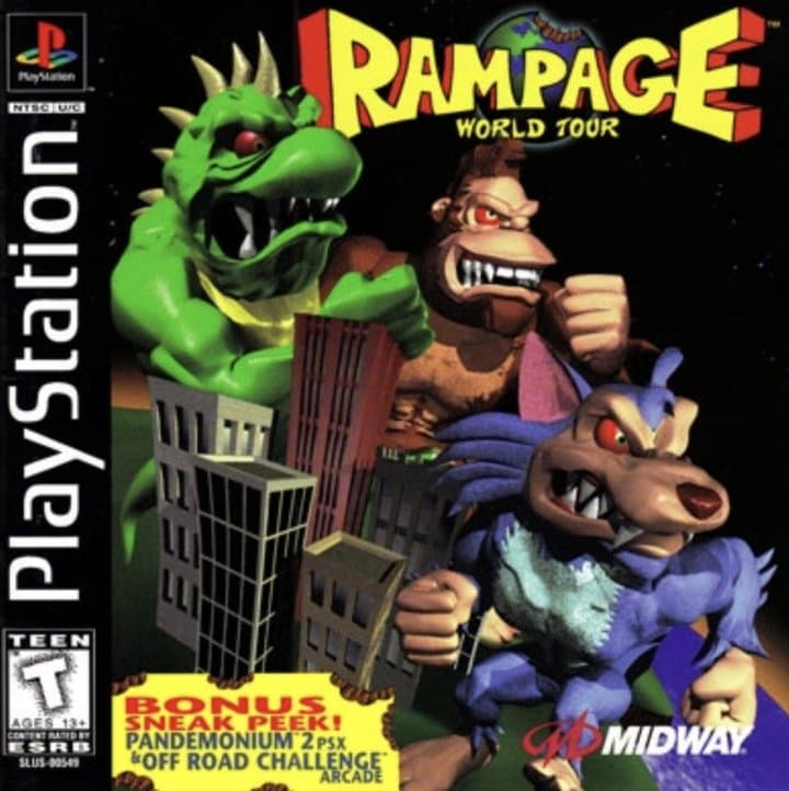 Cover art for Rampage World Tour