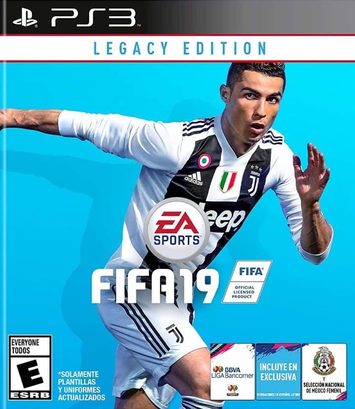 Cover art for FIFA 19: Legacy Edition