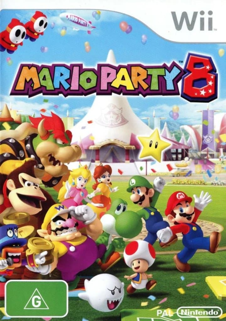 Cover art for Mario Party 8