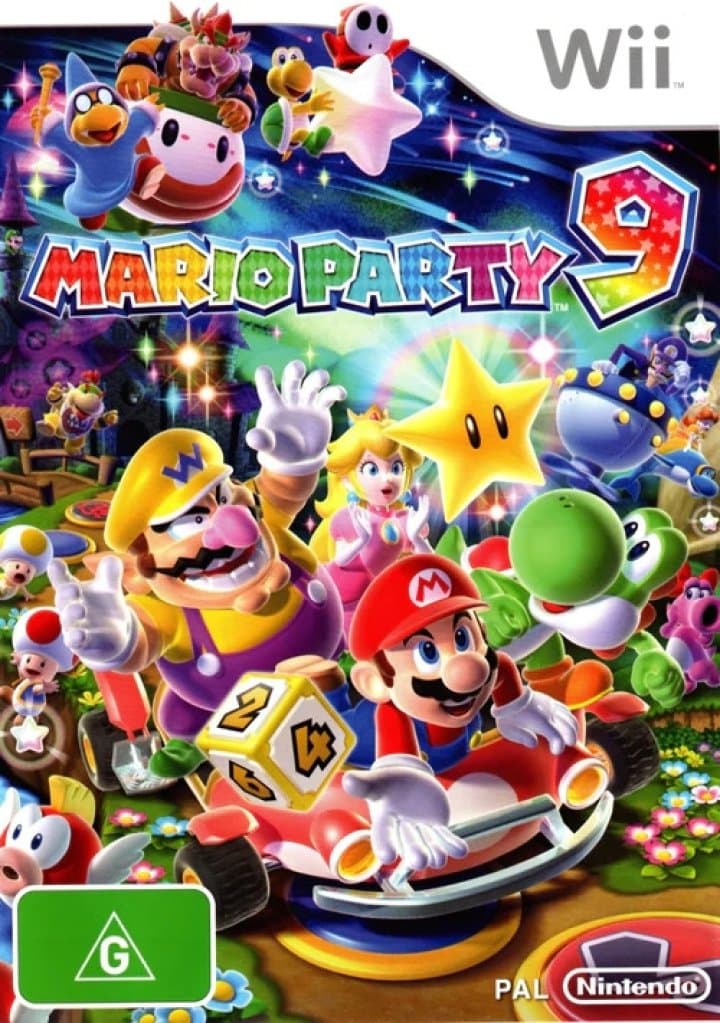 Cover art for Mario Party 9