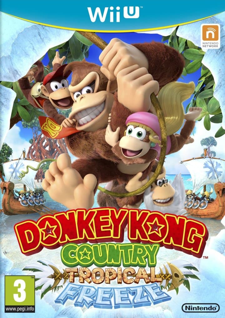 Cover art for Donkey Kong Country: Tropical Freeze [Nintendo Selects]
