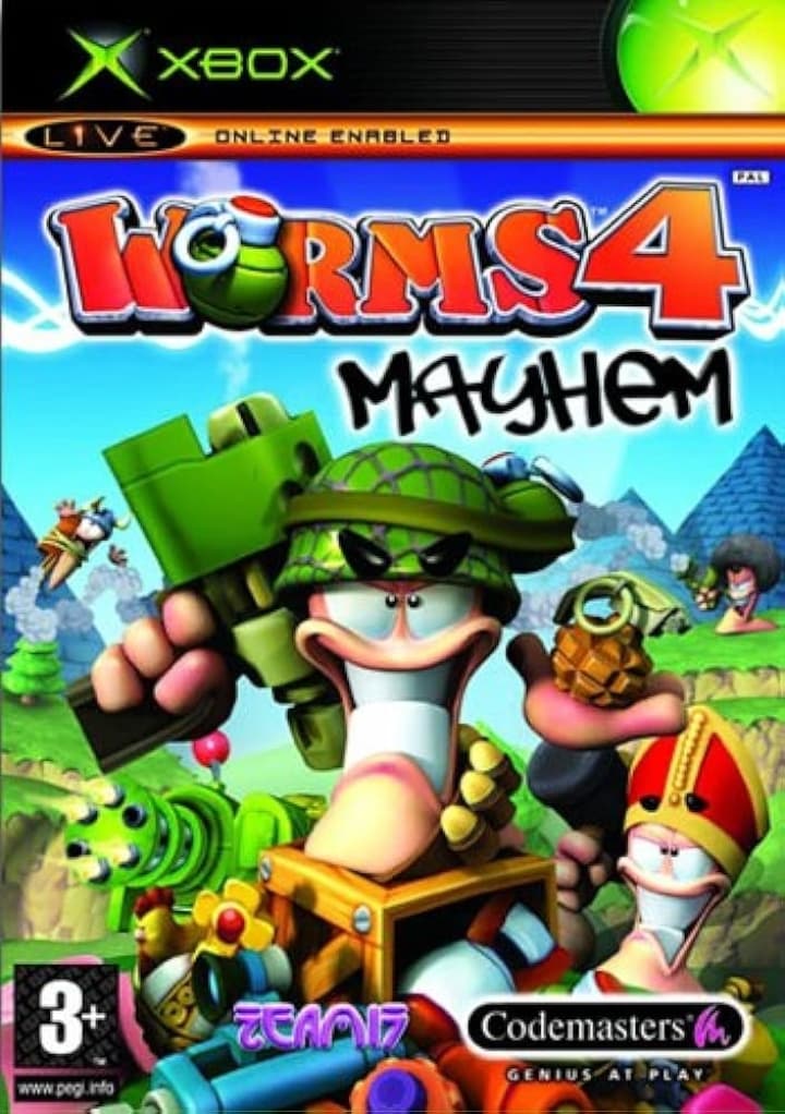 Cover art for Worms 4: Mayhem