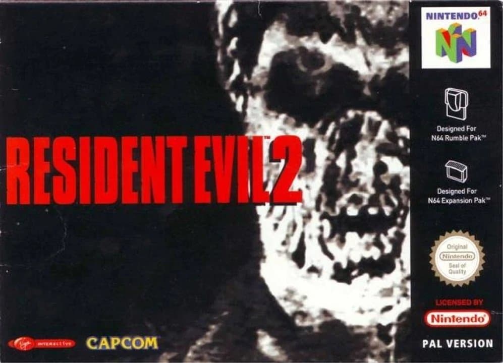 Cover art for Resident Evil 2