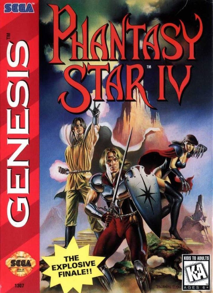 Cover art for Phantasy Star IV