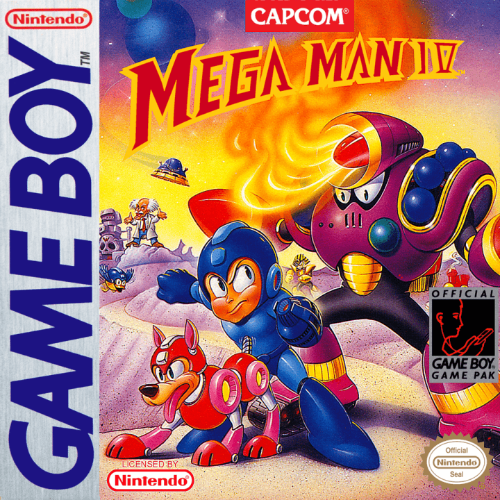 Cover art for Mega Man 4