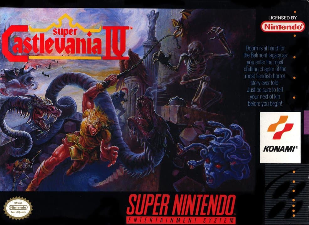 Cover art for Super Castlevania IV