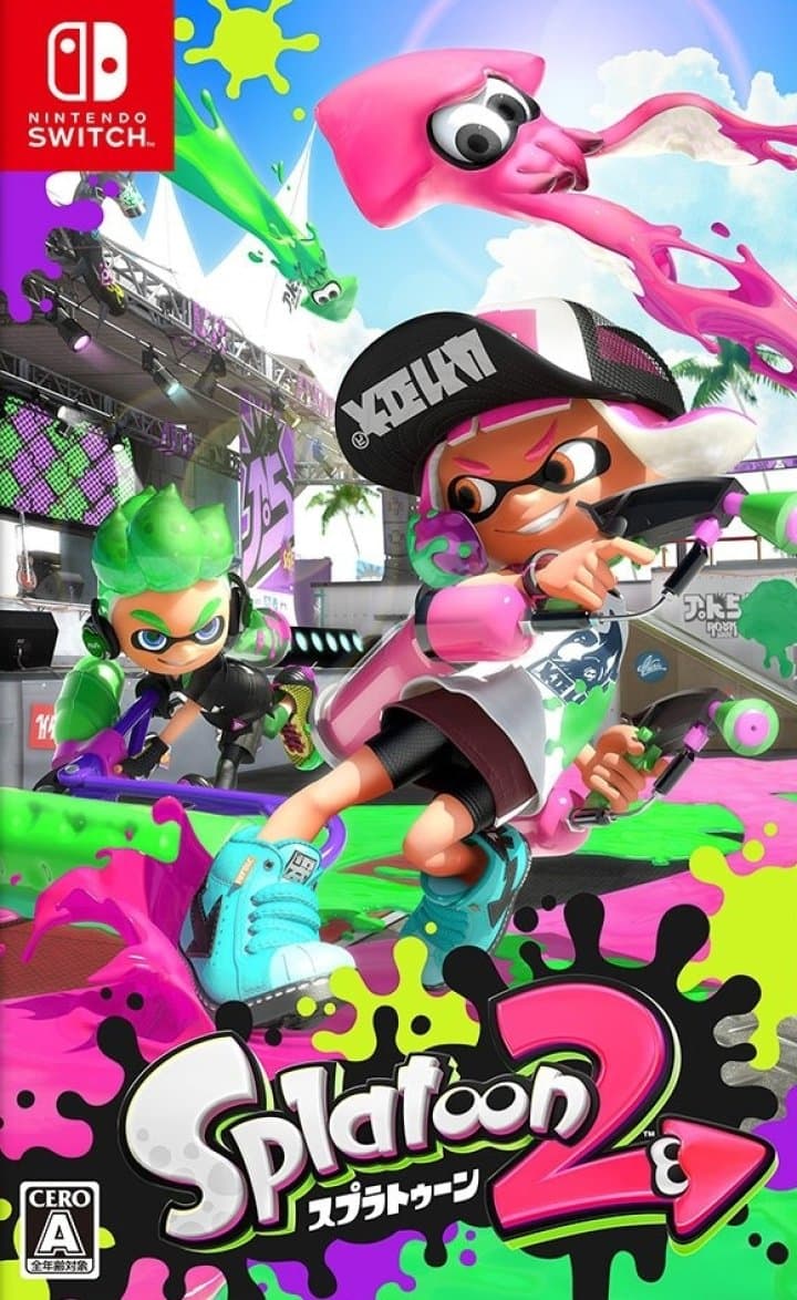 Cover art for Splatoon 2