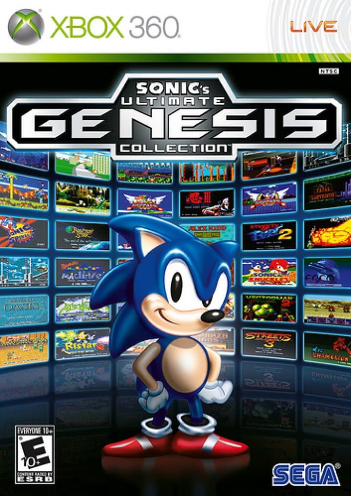 Cover art for Sonic's Ultimate Genesis Collection
