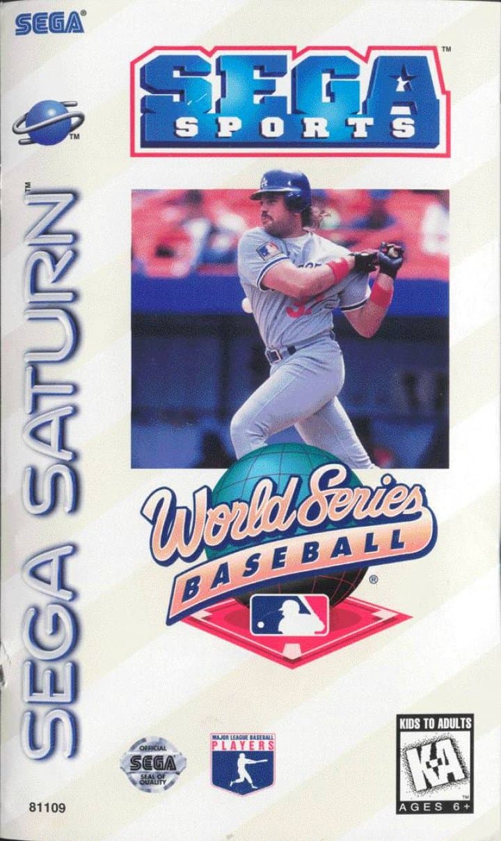 Cover art for World Series Baseball 2
