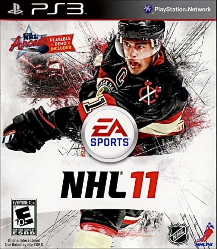Cover art for NHL 11