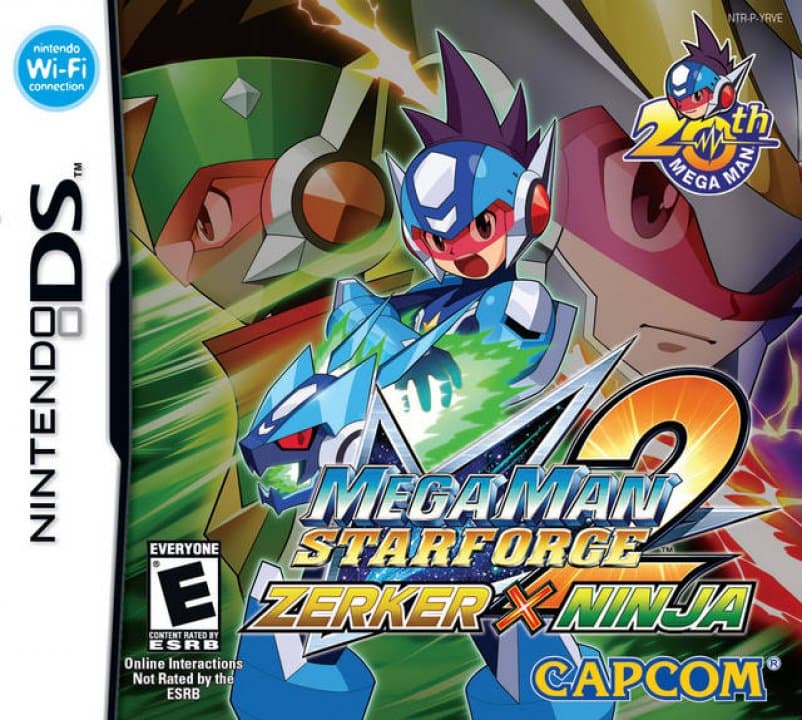 Cover art for Mega Man Star Force 2 Zerker X Ninja