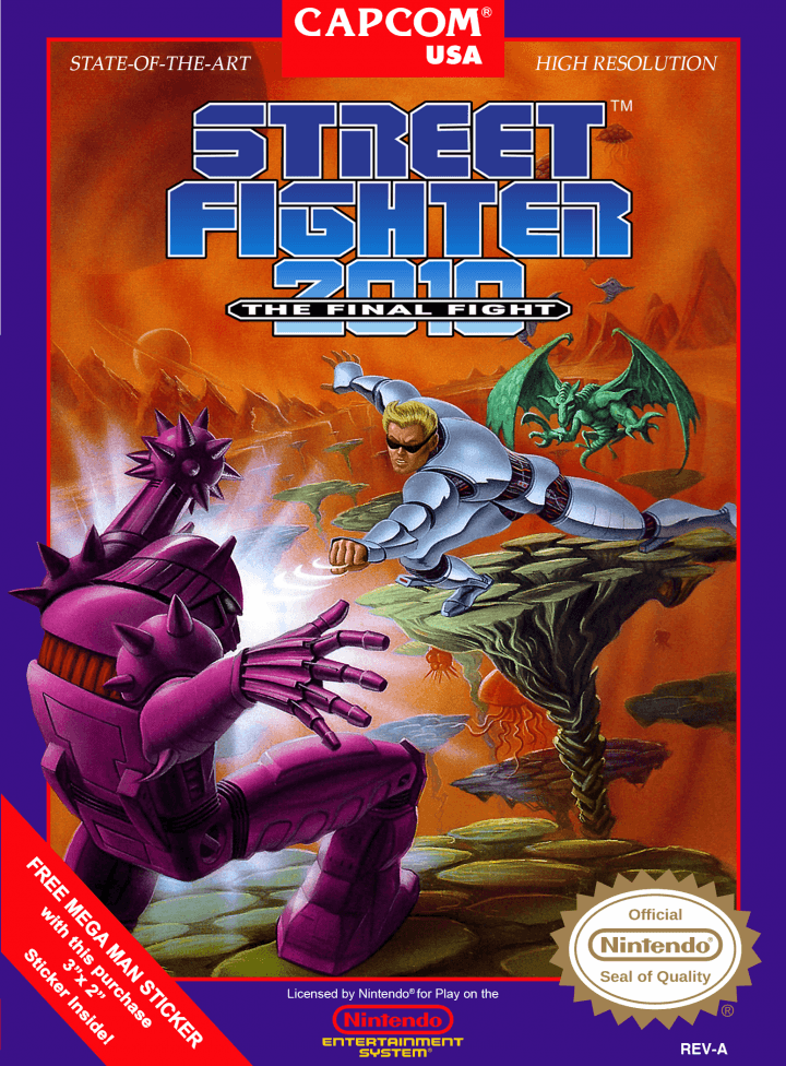 Cover art for Street Fighter 2010 the Final Fight