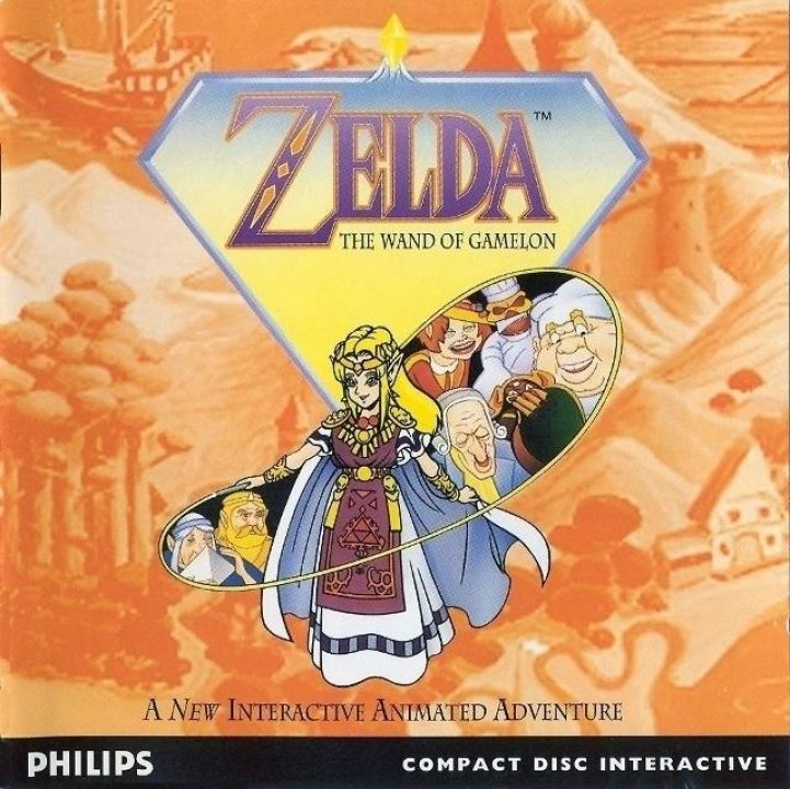 Cover art for Zelda The Wand of Gamelon