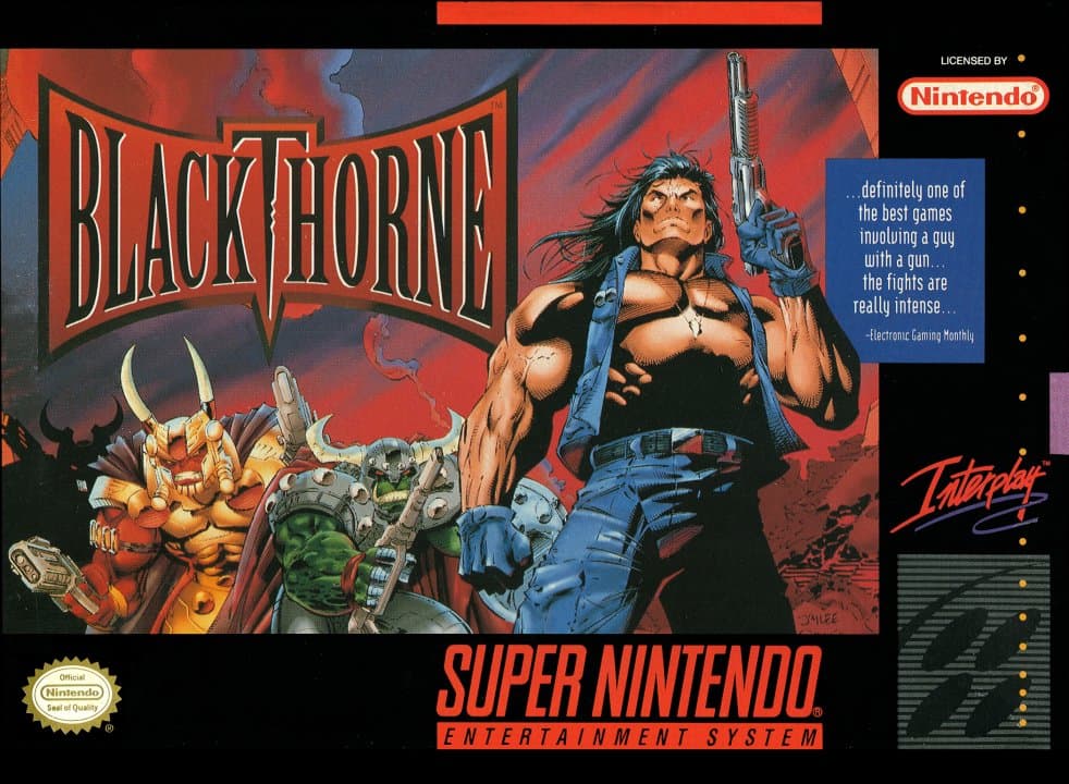 Cover art for Blackthorne