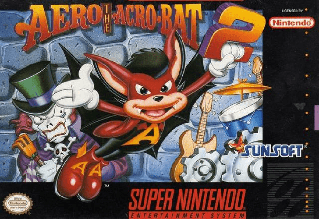 Cover art for Aero the Acro-Bat 2