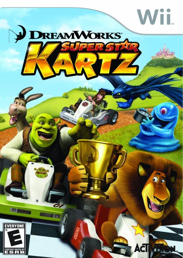 Cover art for DreamWorks Super Star Kartz