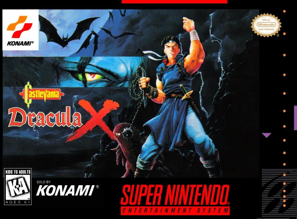 Cover art for Castlevania Dracula X