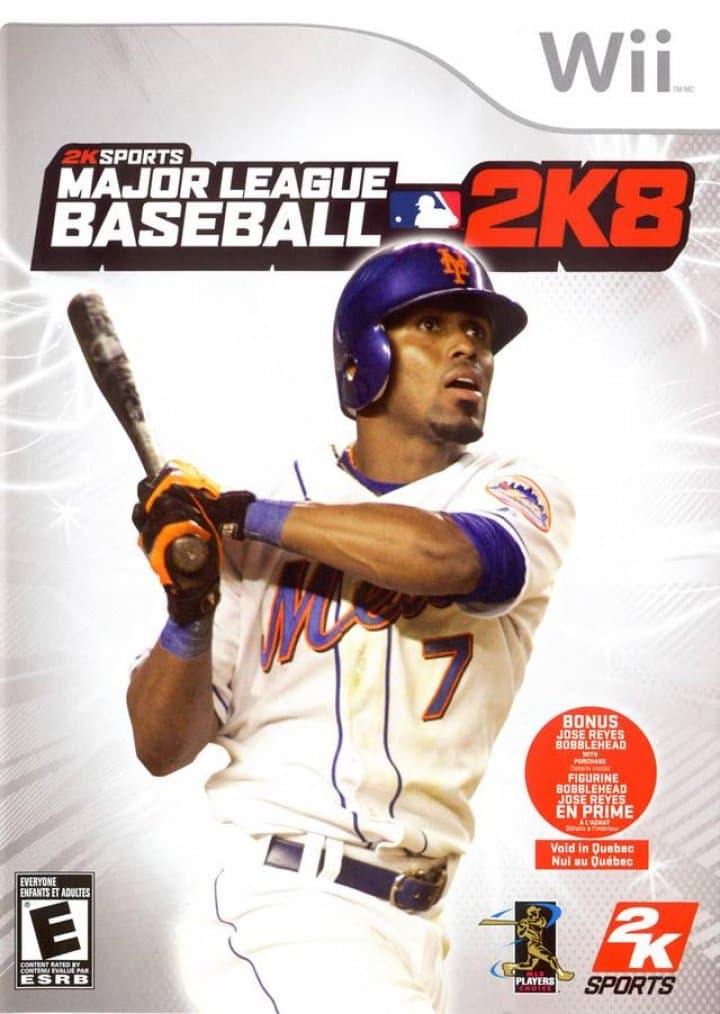 Cover art for Major League Baseball 2K8