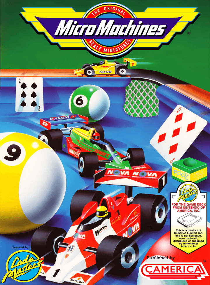 Cover art for Micro Machines [Aladdin]