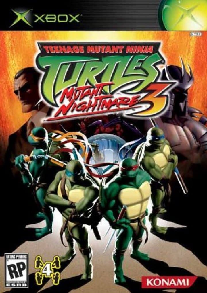 Cover art for Teenage Mutant Ninja Turtles 3 Mutant Nightmare