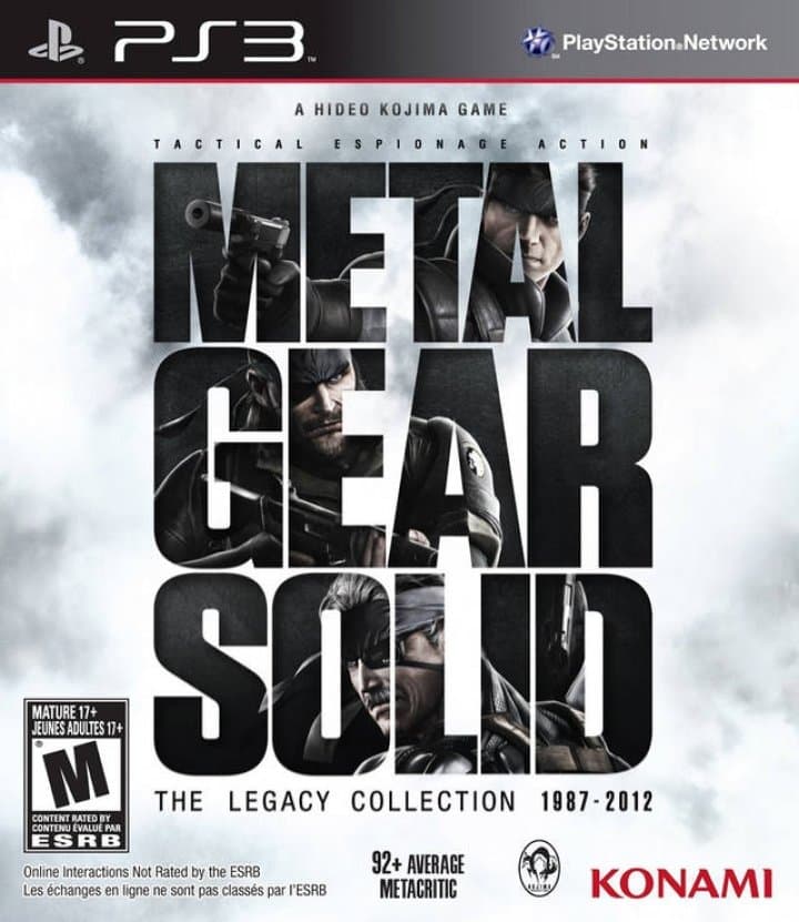 Cover art for Metal Gear Solid: The Legacy Collection