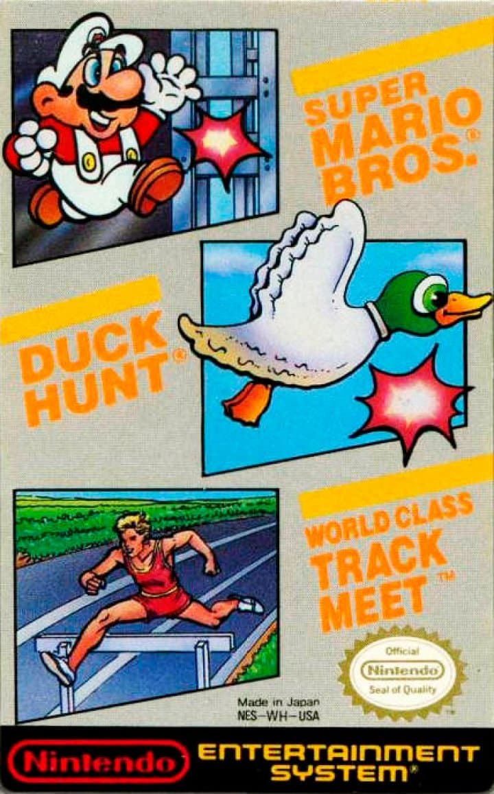 Cover art for Super Mario Bros Duck Hunt World Class Track Meet