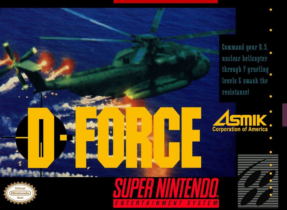 Cover art for D-Force