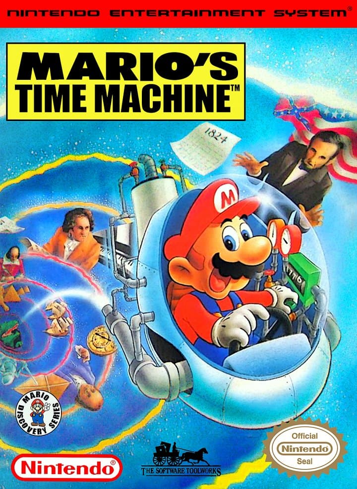 Cover art for Mario's Time Machine