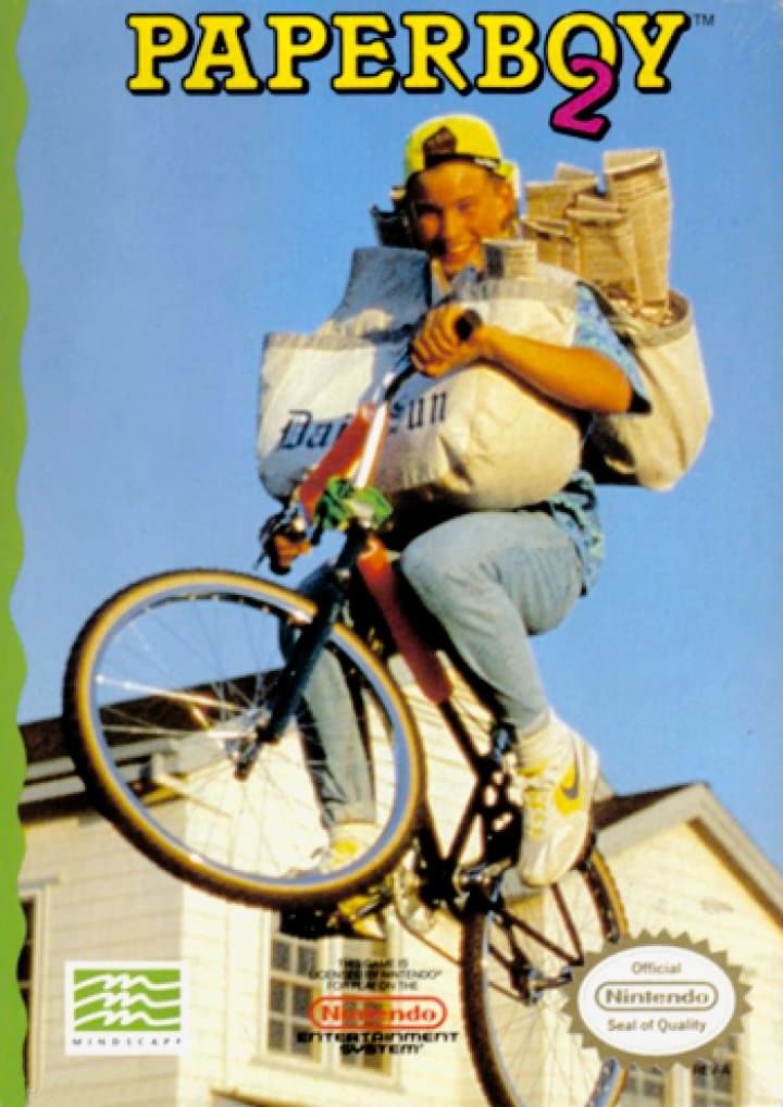 Cover art for Paperboy 2