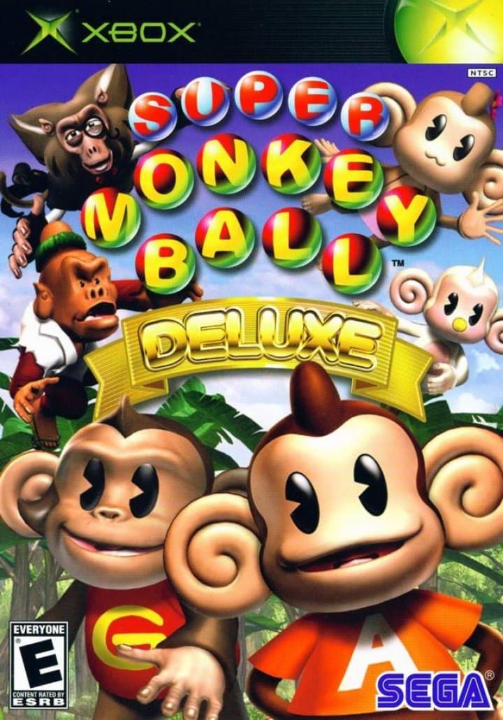 Cover art for Super Monkey Ball Deluxe