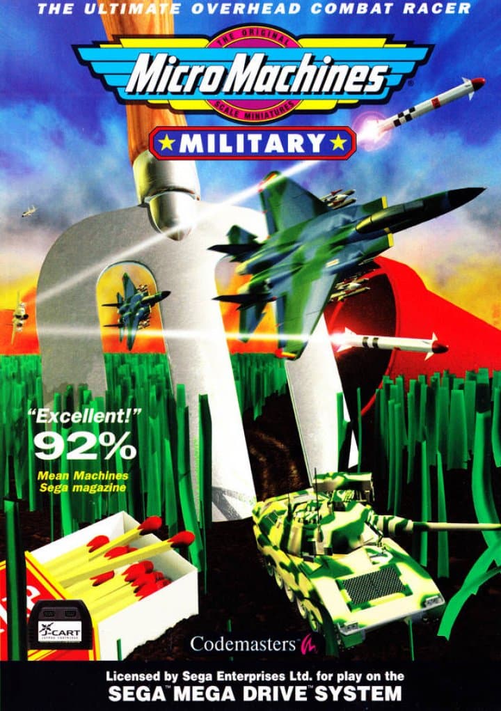 Cover art for Micro Machines Military