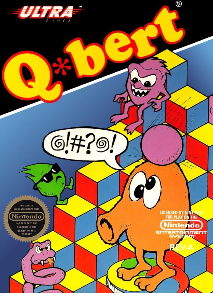 Cover art for Q*bert 3