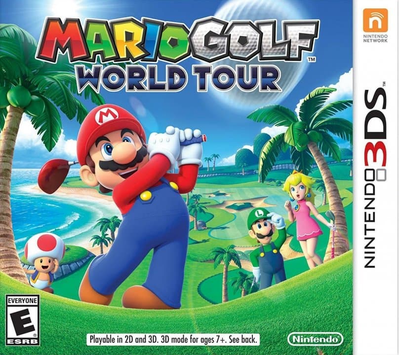 Cover art for Mario Golf: World Tour