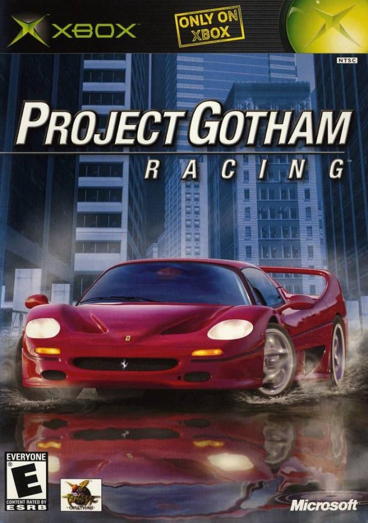 Cover art for Project Gotham Racing