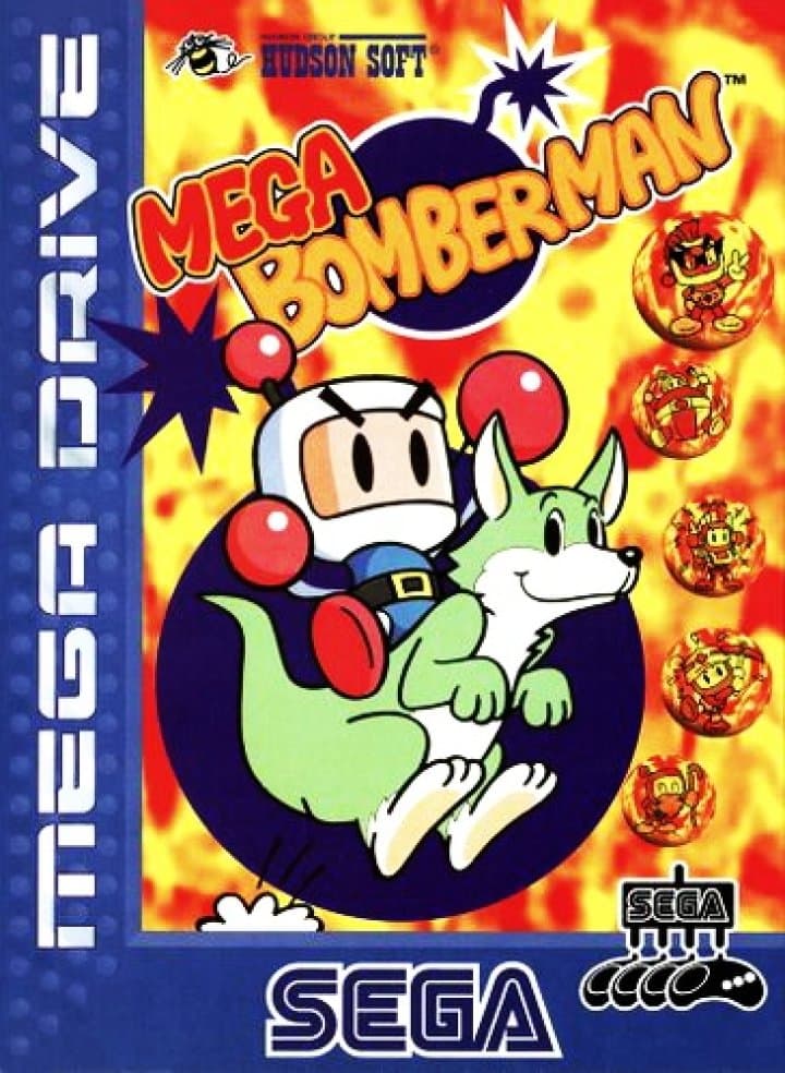 Cover art for Mega Bomberman