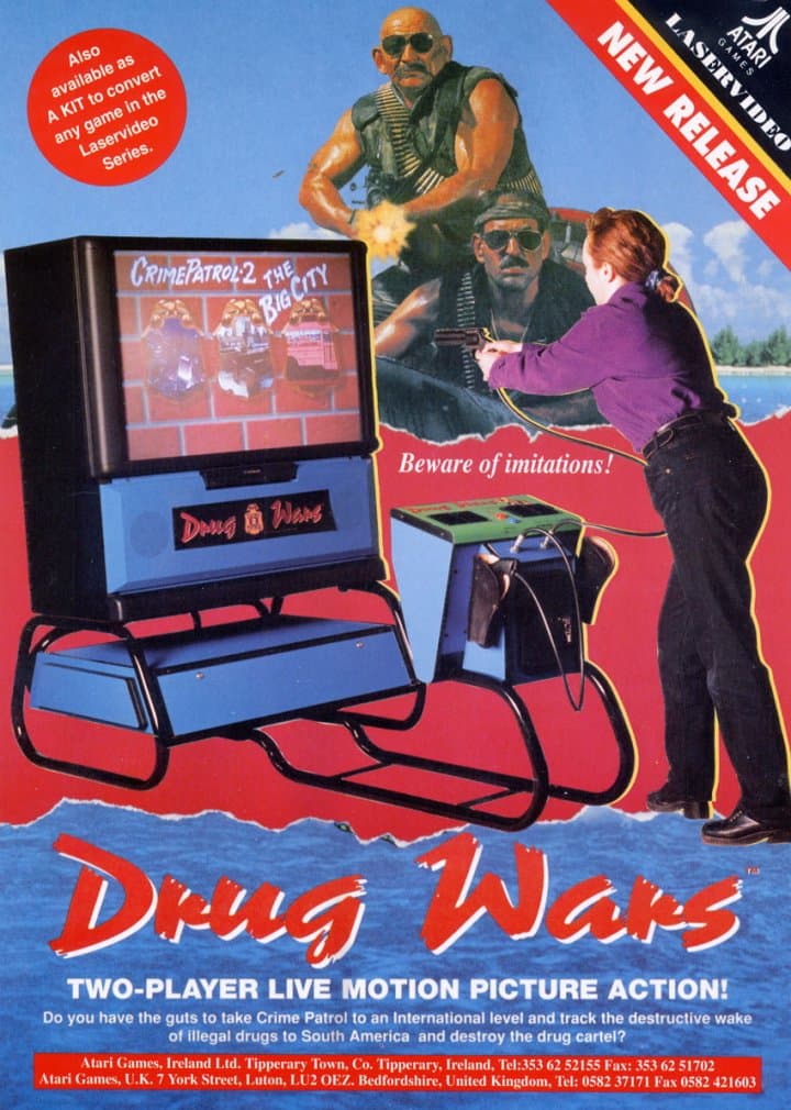 Cover art for Crime Patrol 2: Drug Wars