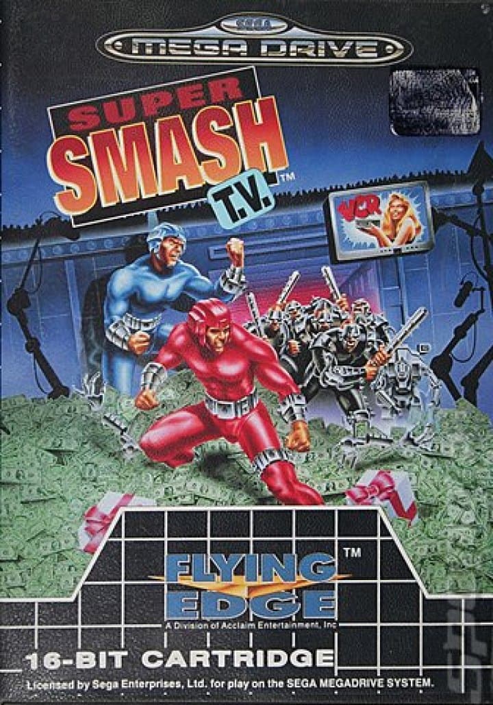 Cover art for Super Smash TV