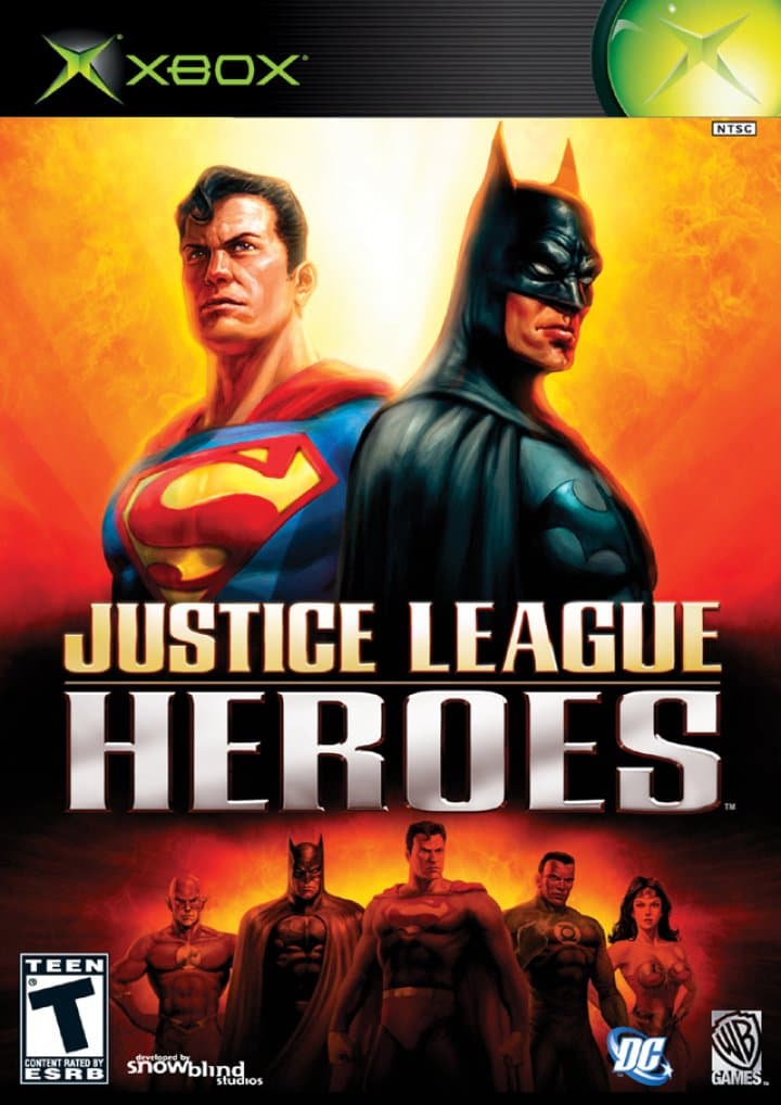 Cover art for Justice League Heroes