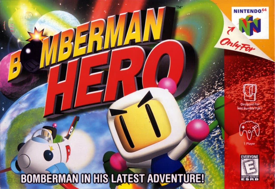 Cover art for Bomberman Hero