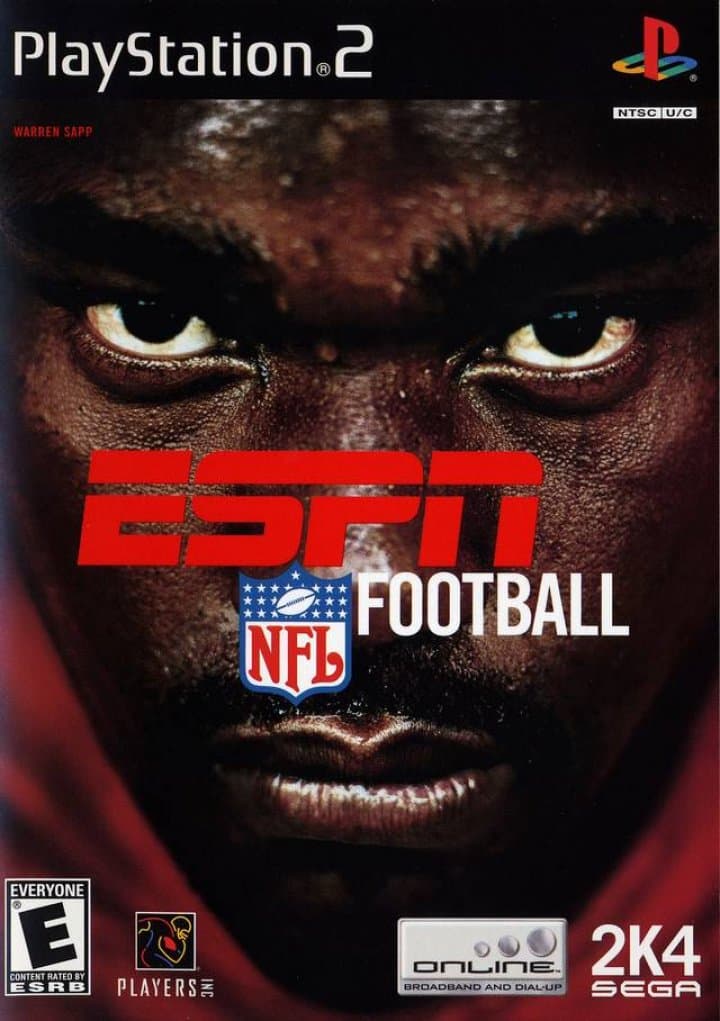 Cover art for ESPN NFL Football 2K4